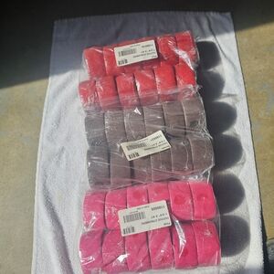 Assorted Pink and Brown Ribbon Rolls